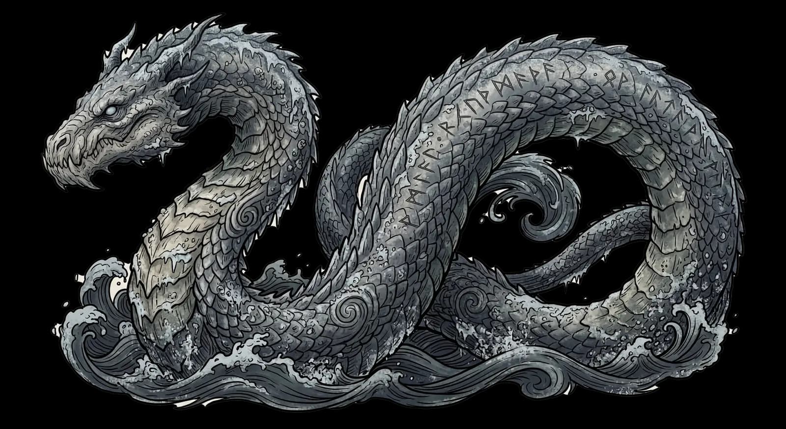 Jormungandr illustration