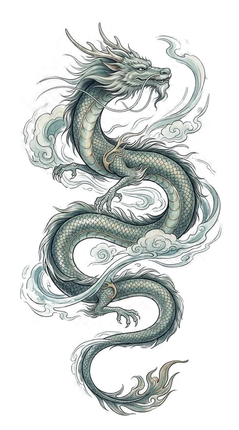 Long museum card artwork