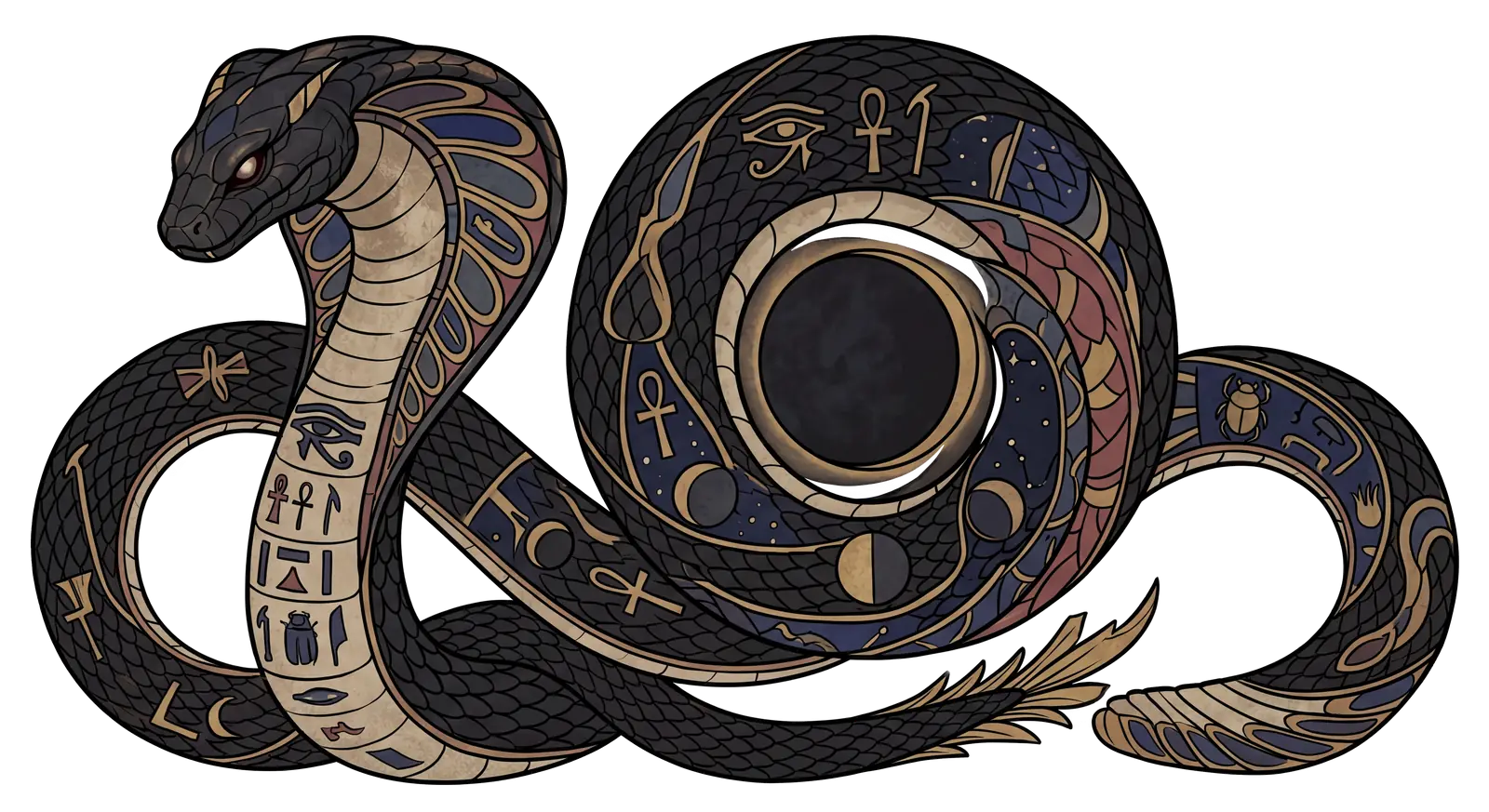 Apep museum card artwork